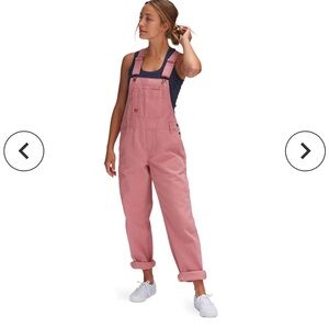 Pink overalls